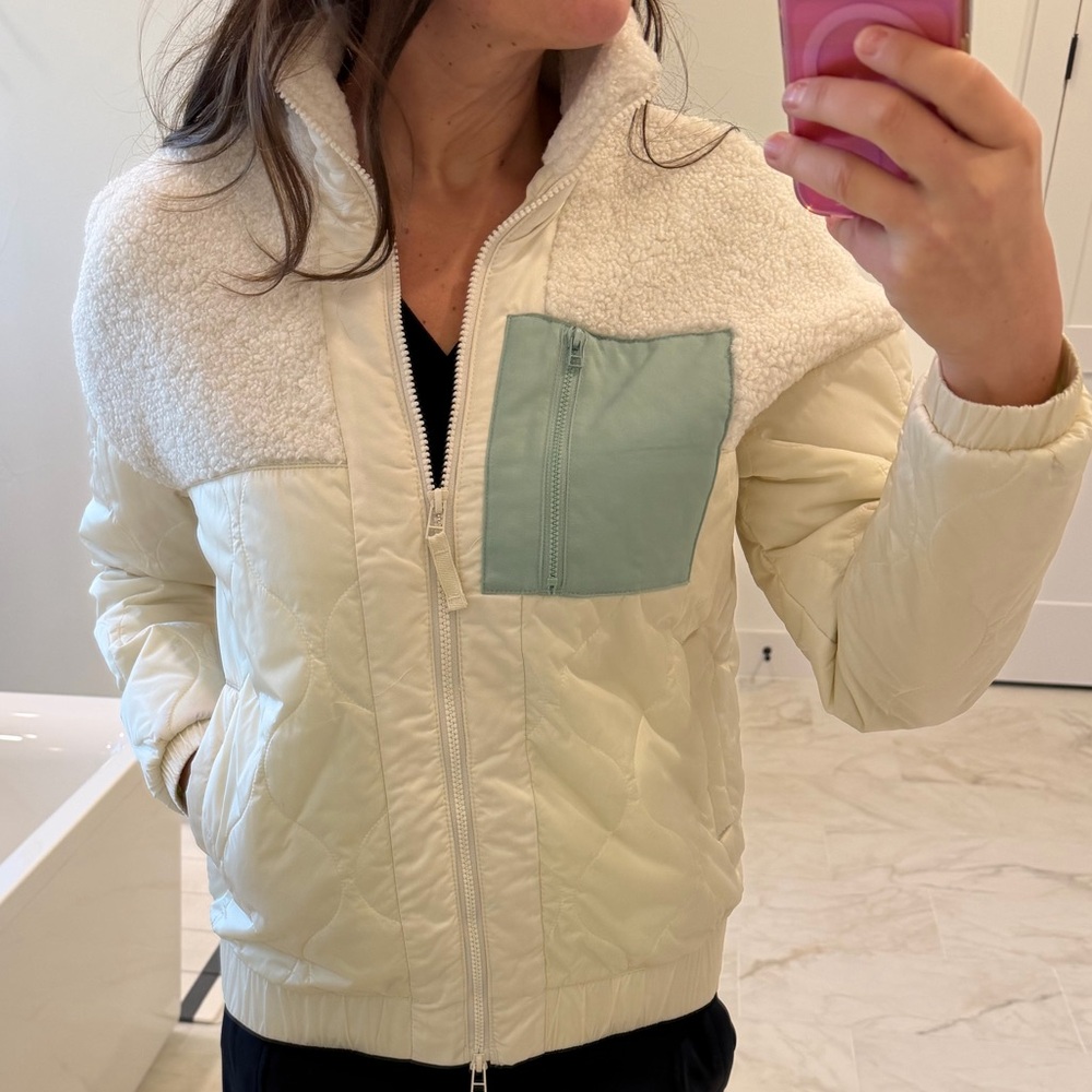 Cream & Mint Jacket